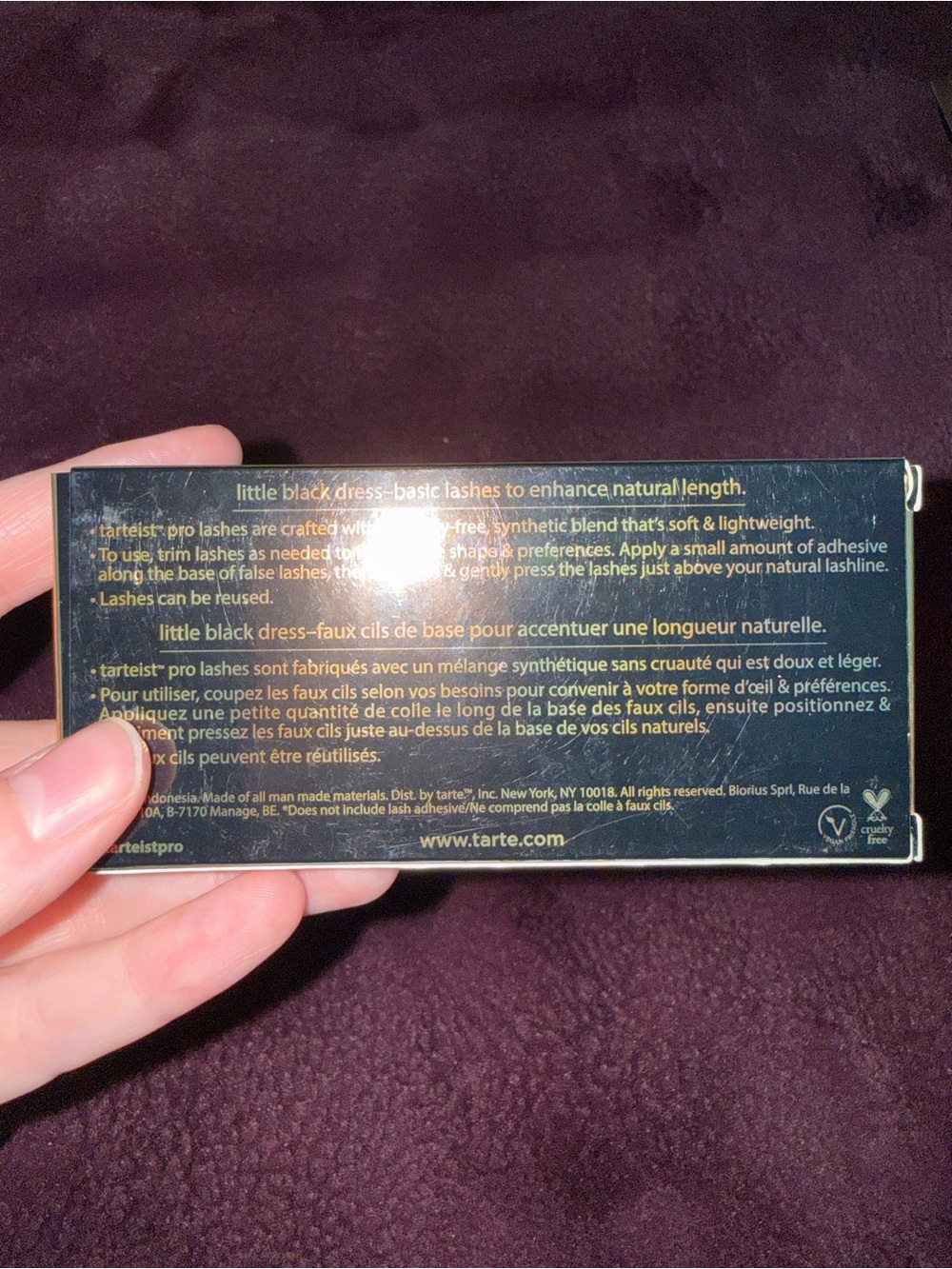 tarte Tarteist Pro Cruelty-Free Little Black Dress False Lashes - Picture 3 of 5
